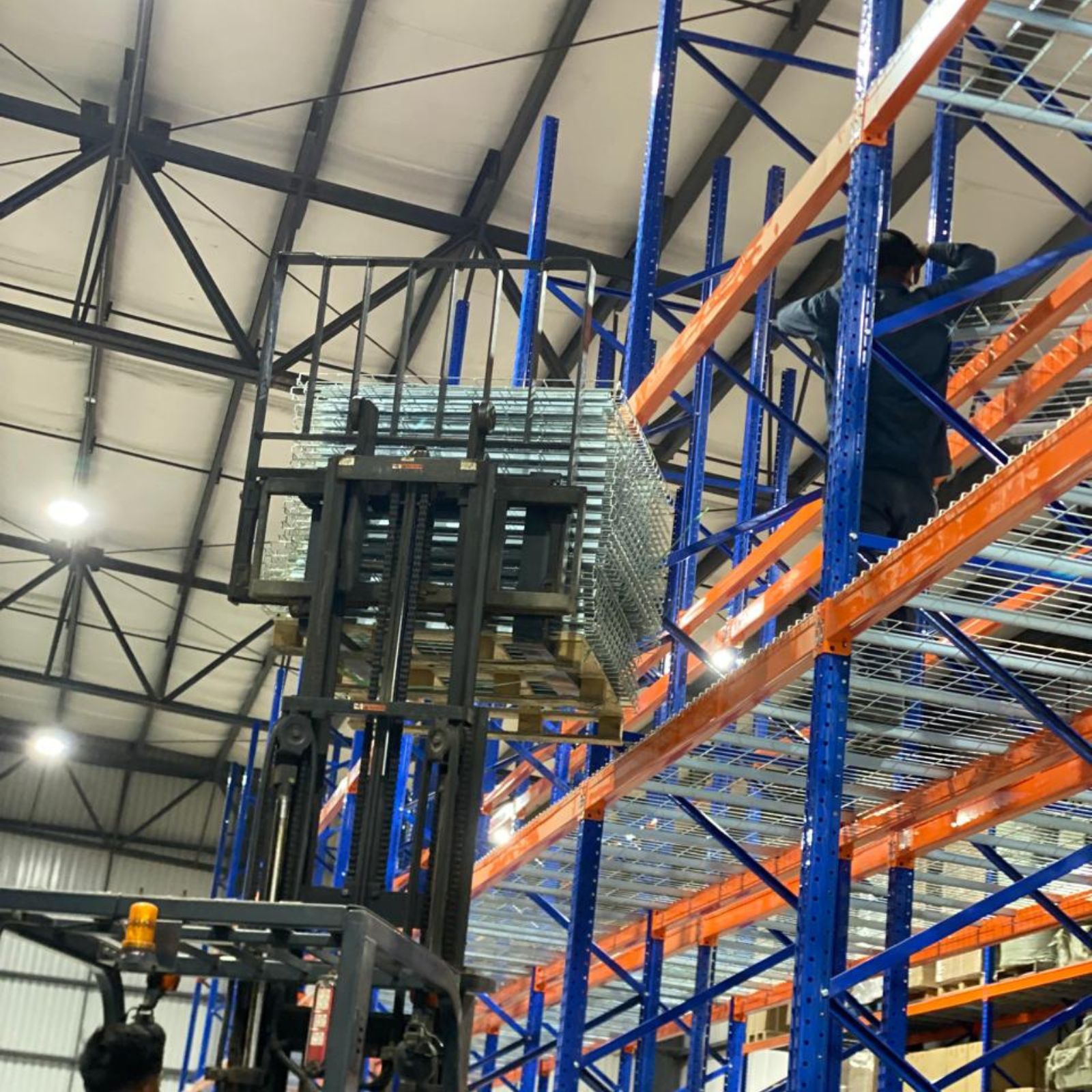 Industrial batteries and forklifts